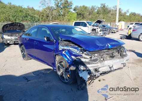 2022 Honda Accord Sport from USA, damaged, VIN 1HGCV1F39NA080018